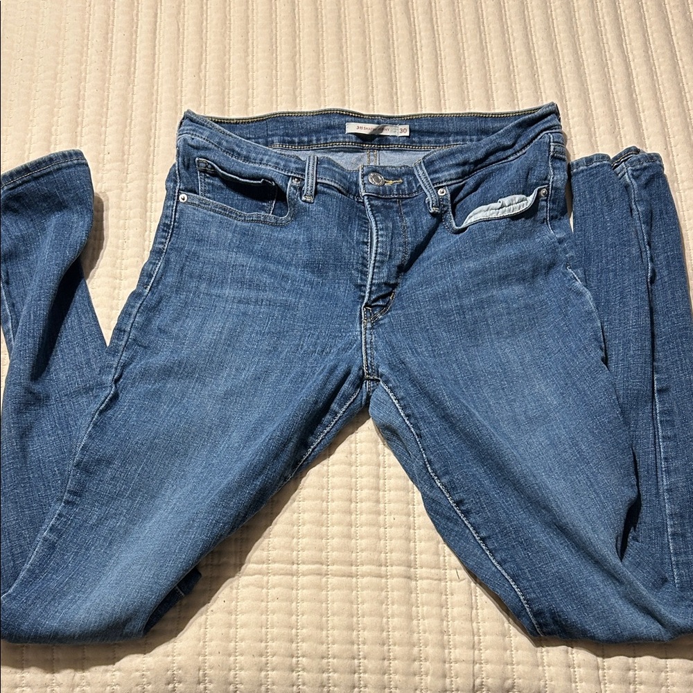Levi's Women's Skinny Jeans in Blue